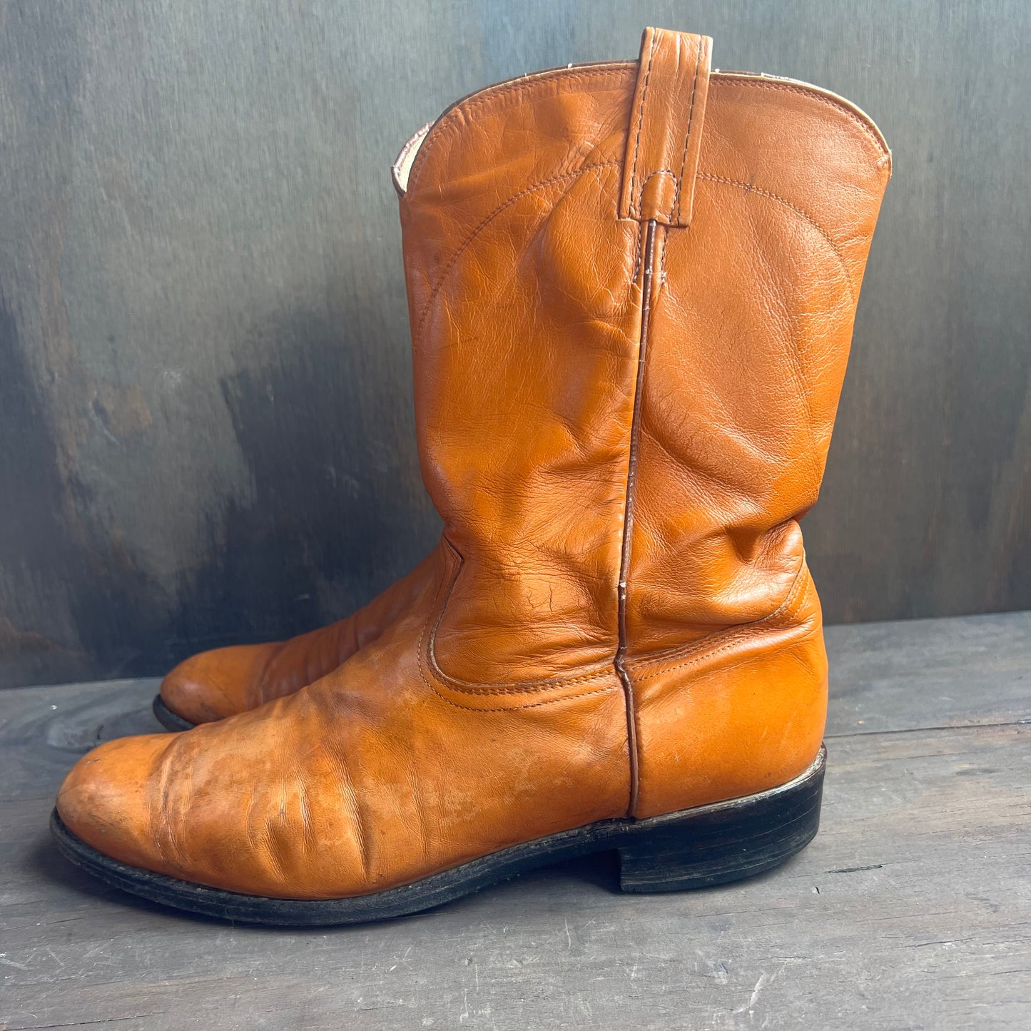 Dan Post Leather Roper Boots