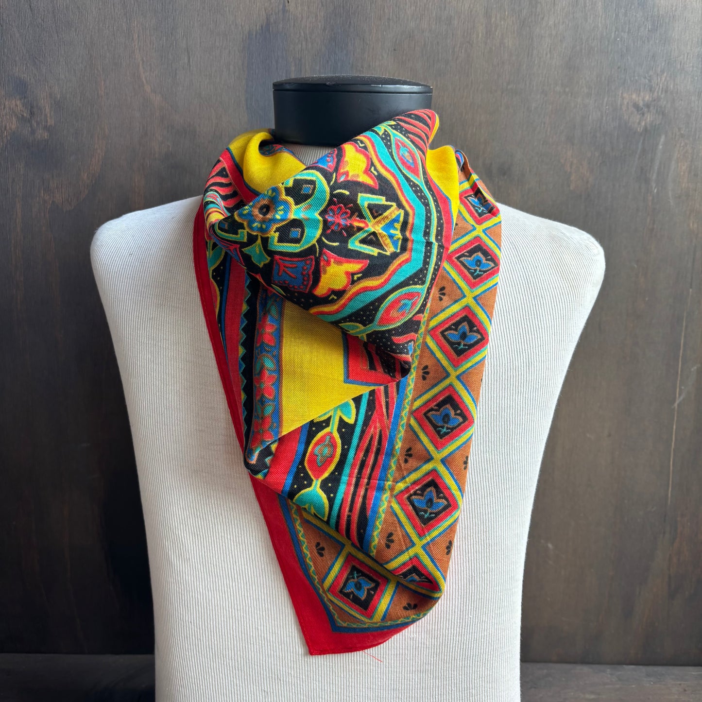 Bright Colored Scarf