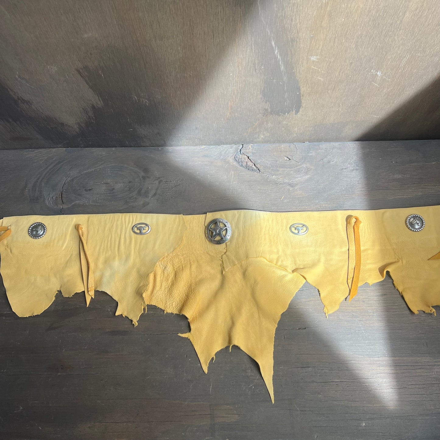 Custom Made Leather Wrap Belt