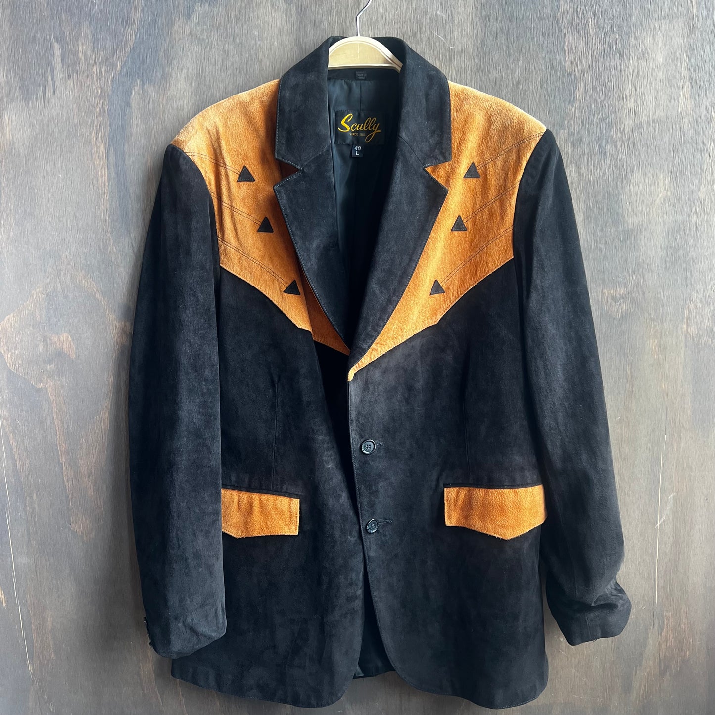 Scully Black and Tan Blazer