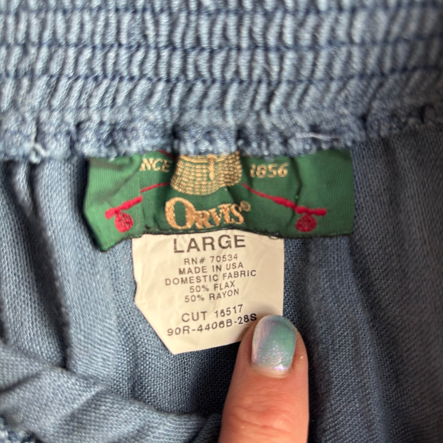 Orvis Blue Prairie Skirt