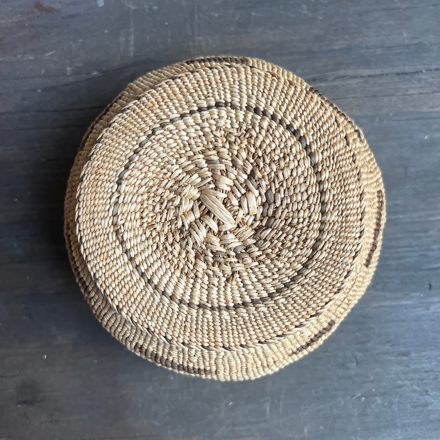 Small Vintage Woven Basket