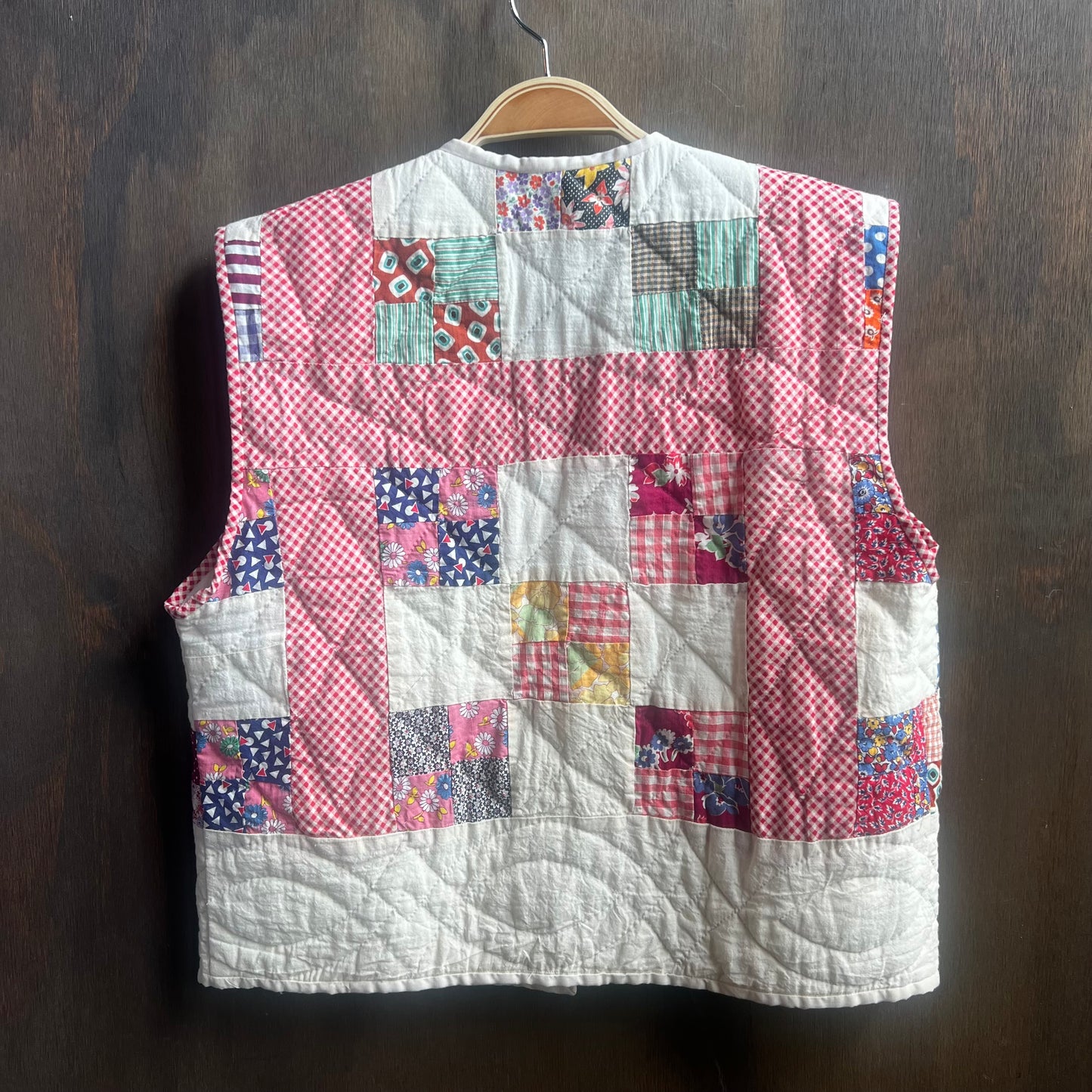 Vintage Patchwork Quilt Vest