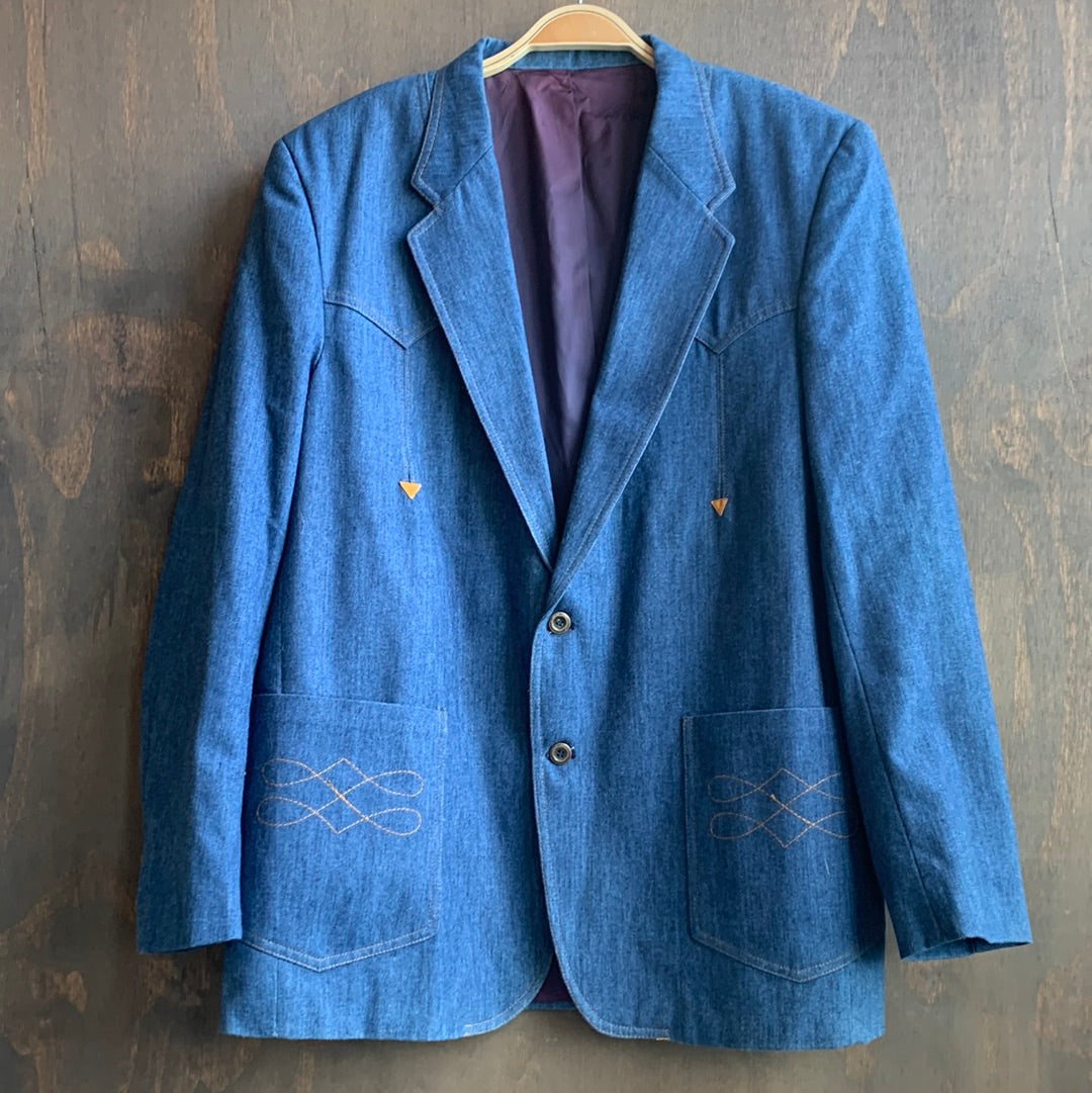 Vintage Lee blazer with stitching detail