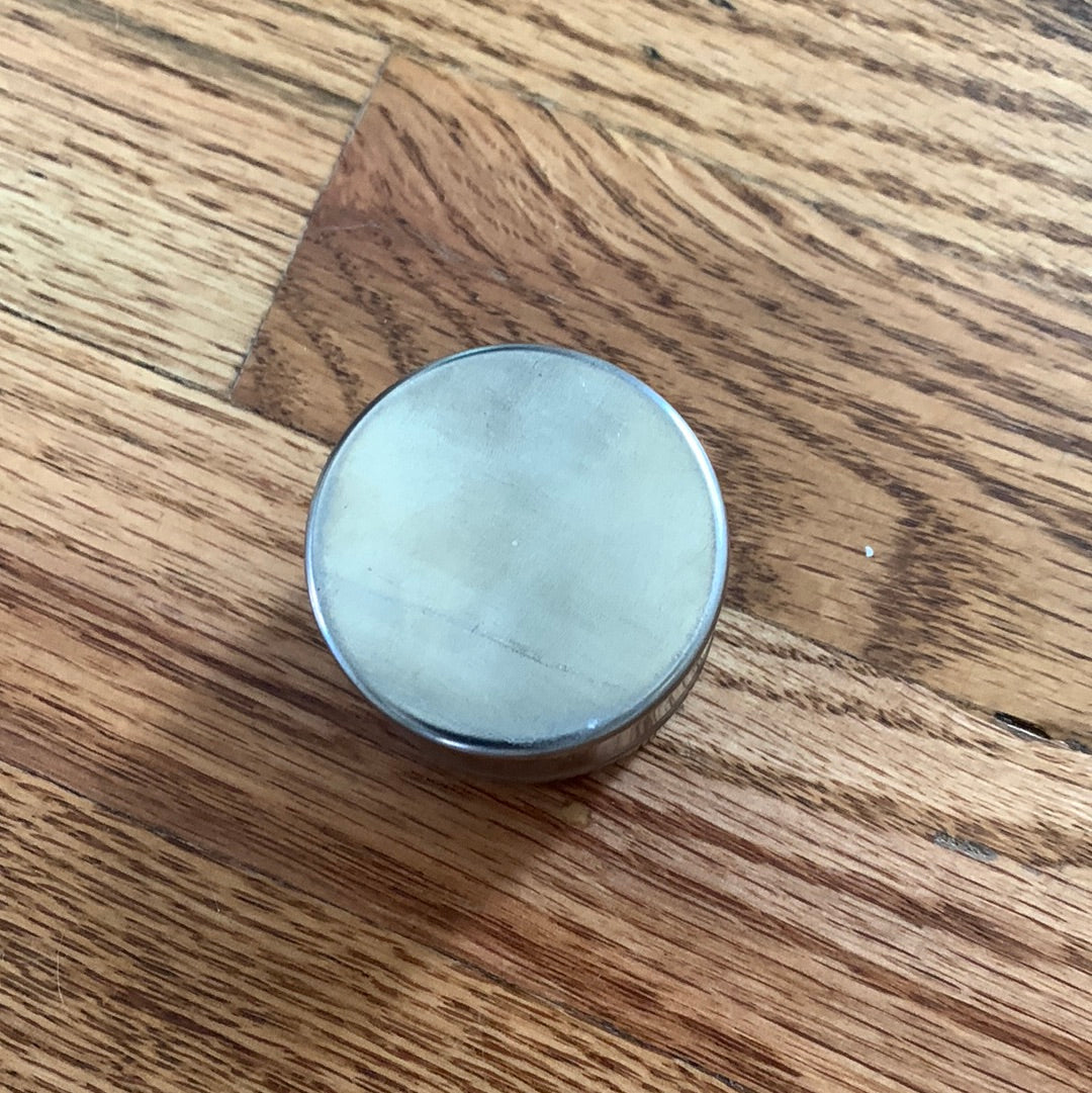 Small metal sunflower container