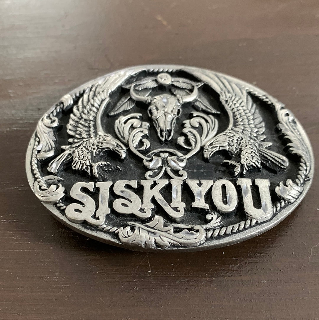 Siskiyou Diamond Cut Belt Buckle