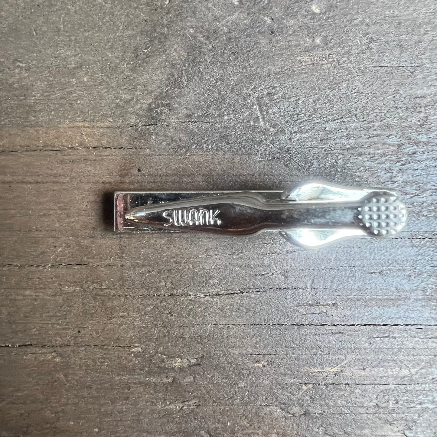 Swank Silver Tie Clip