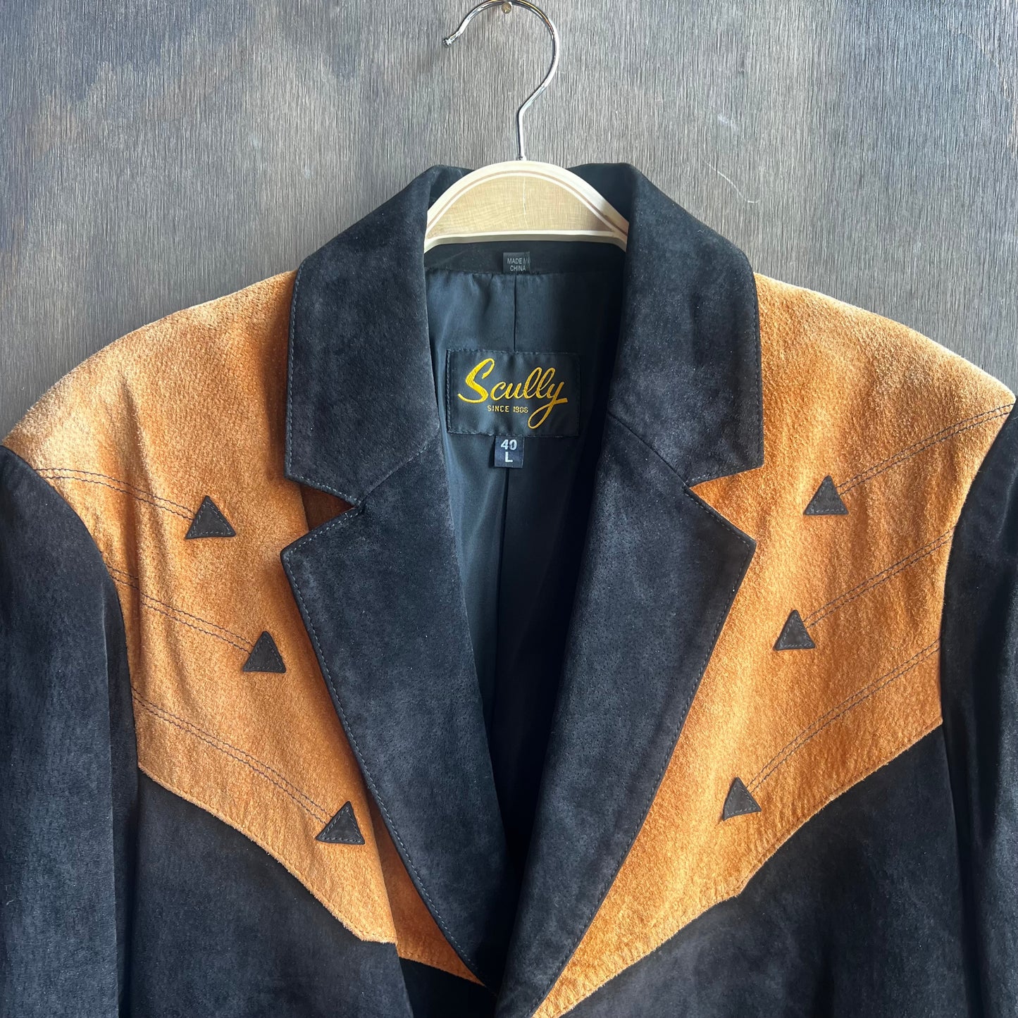 Scully Black and Tan Blazer