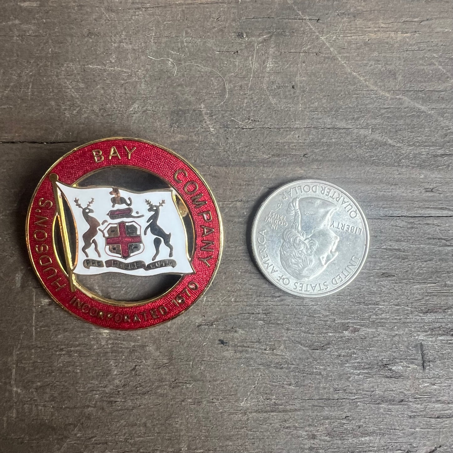 Hudson’s Bay Company Circle Pin