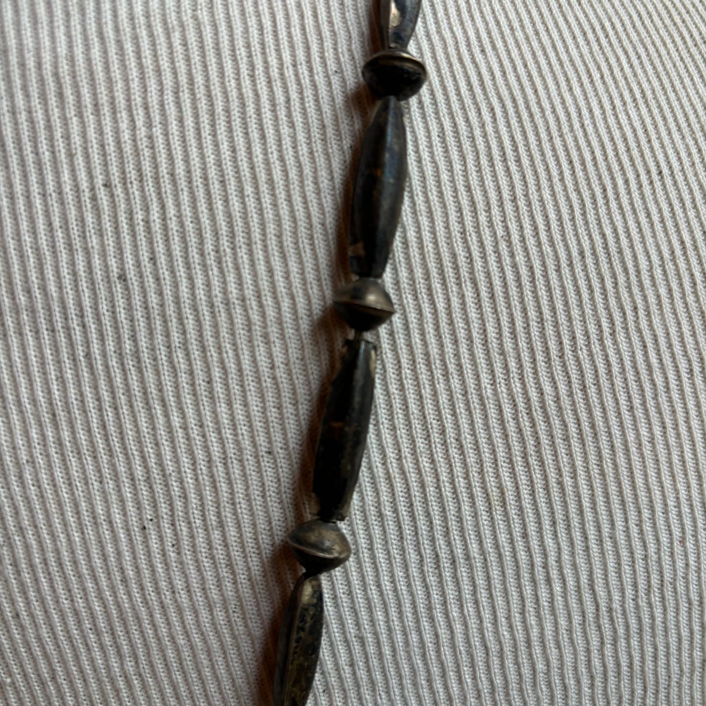 Antique Silver Squash Blossom Necklace