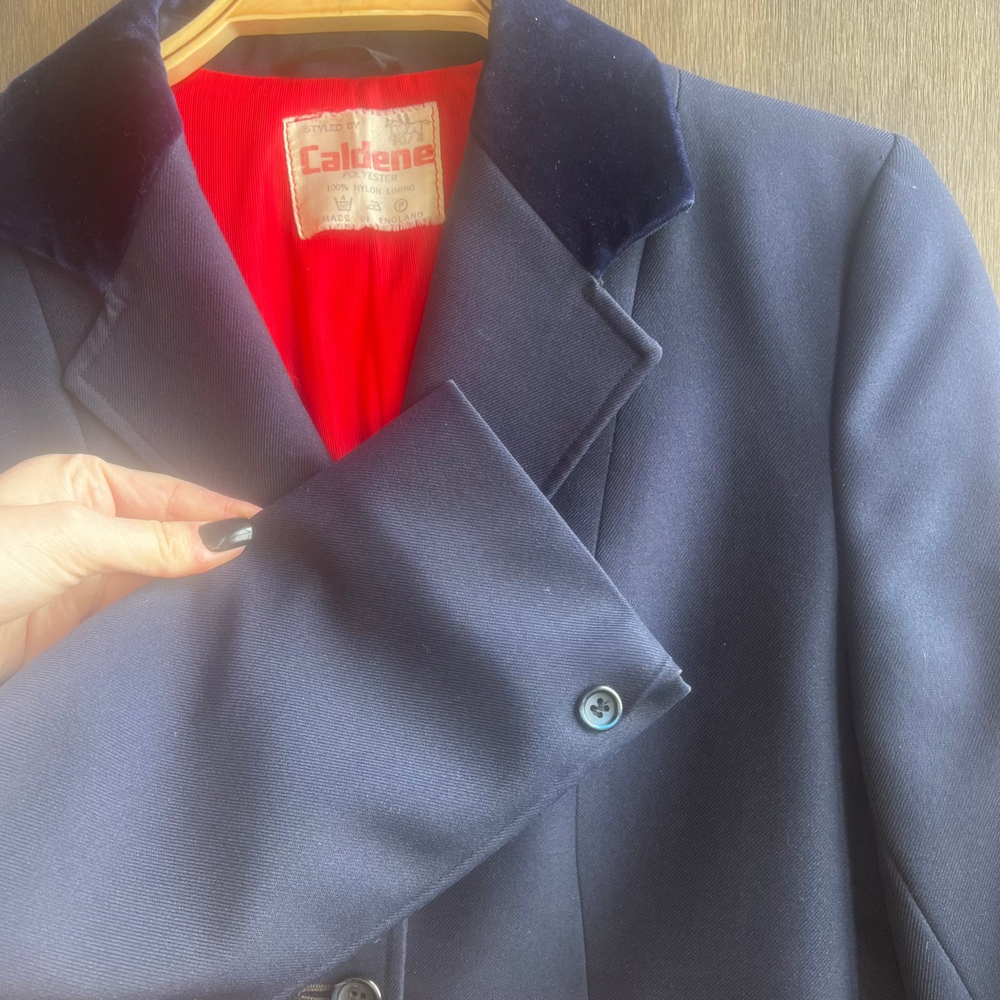 Caldene Navy Blue Coat