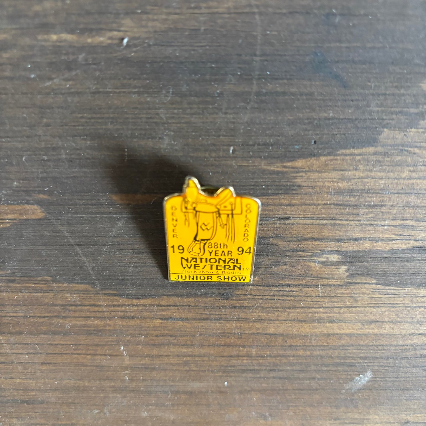 1994 National Western Stock Show Junior Show Pin