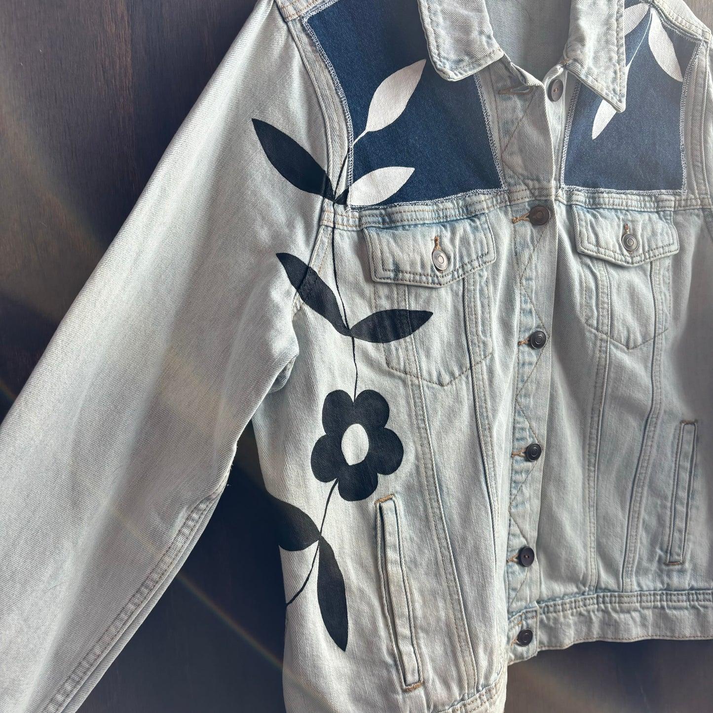 Parrot Paints x Agora Denim Jacket