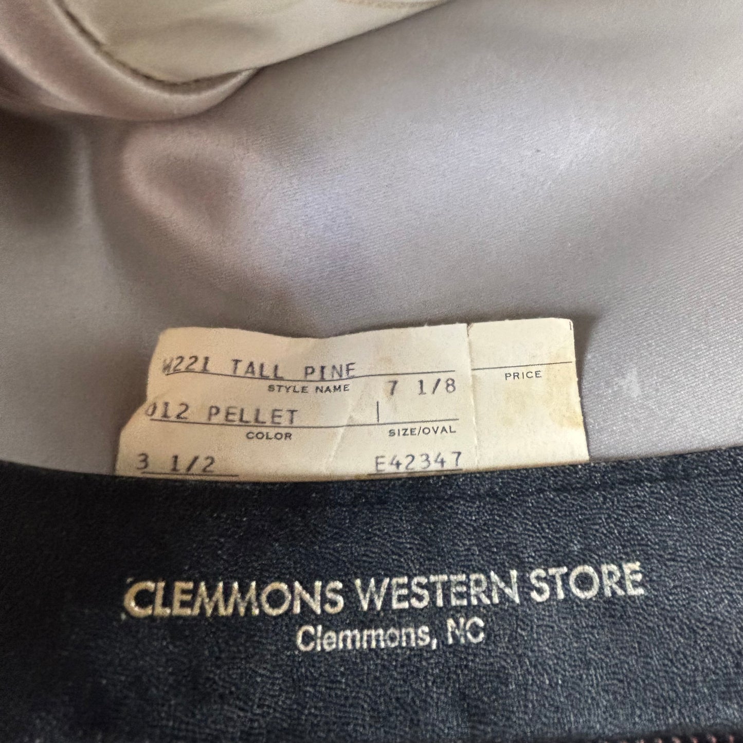 Stetson 3X Beaver Grey Hat