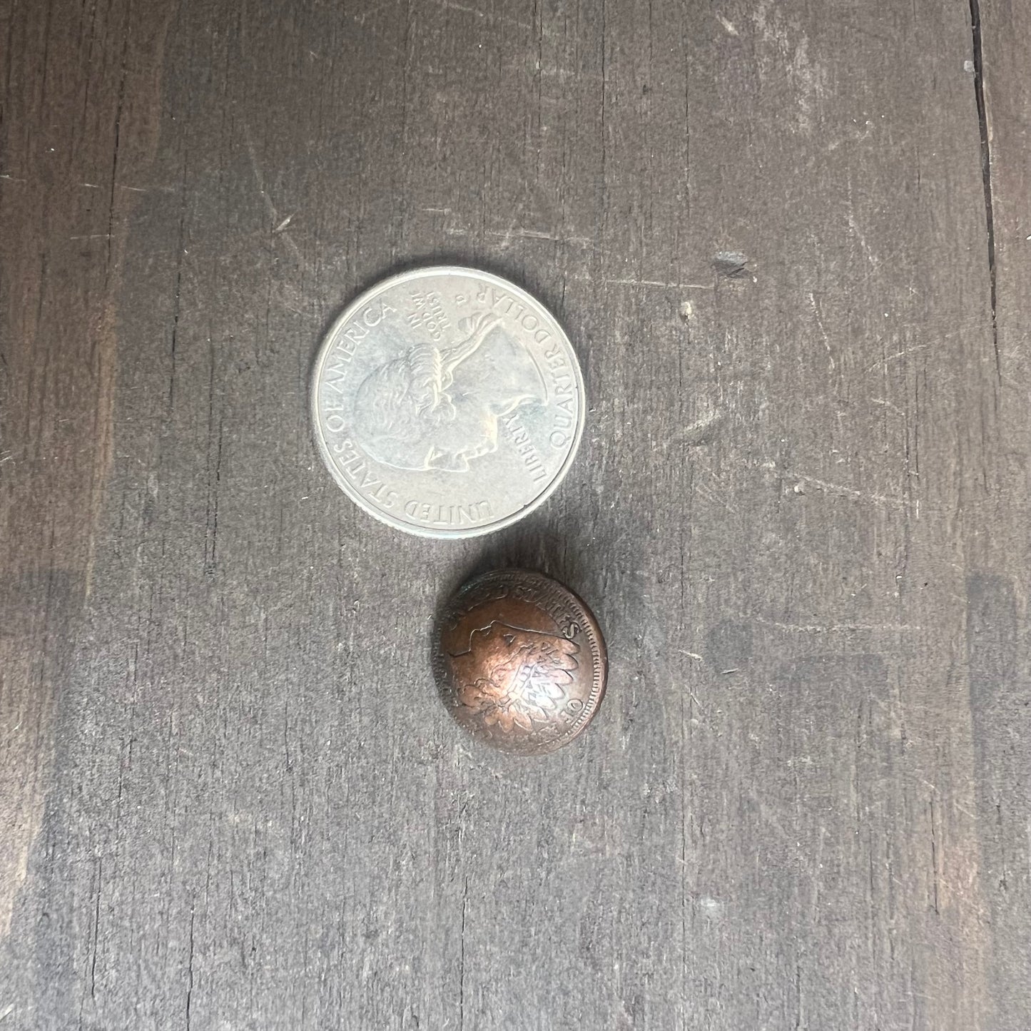 USA 1907 Penny Buttons