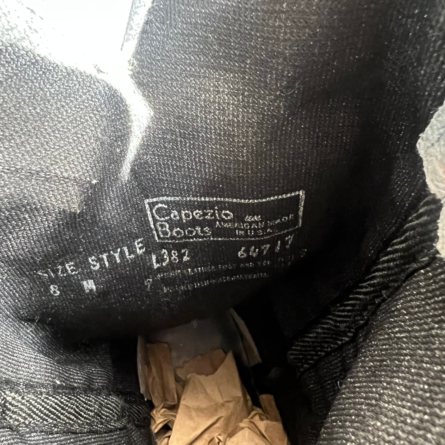Capezio Blue-Grey Cowgirl Boots