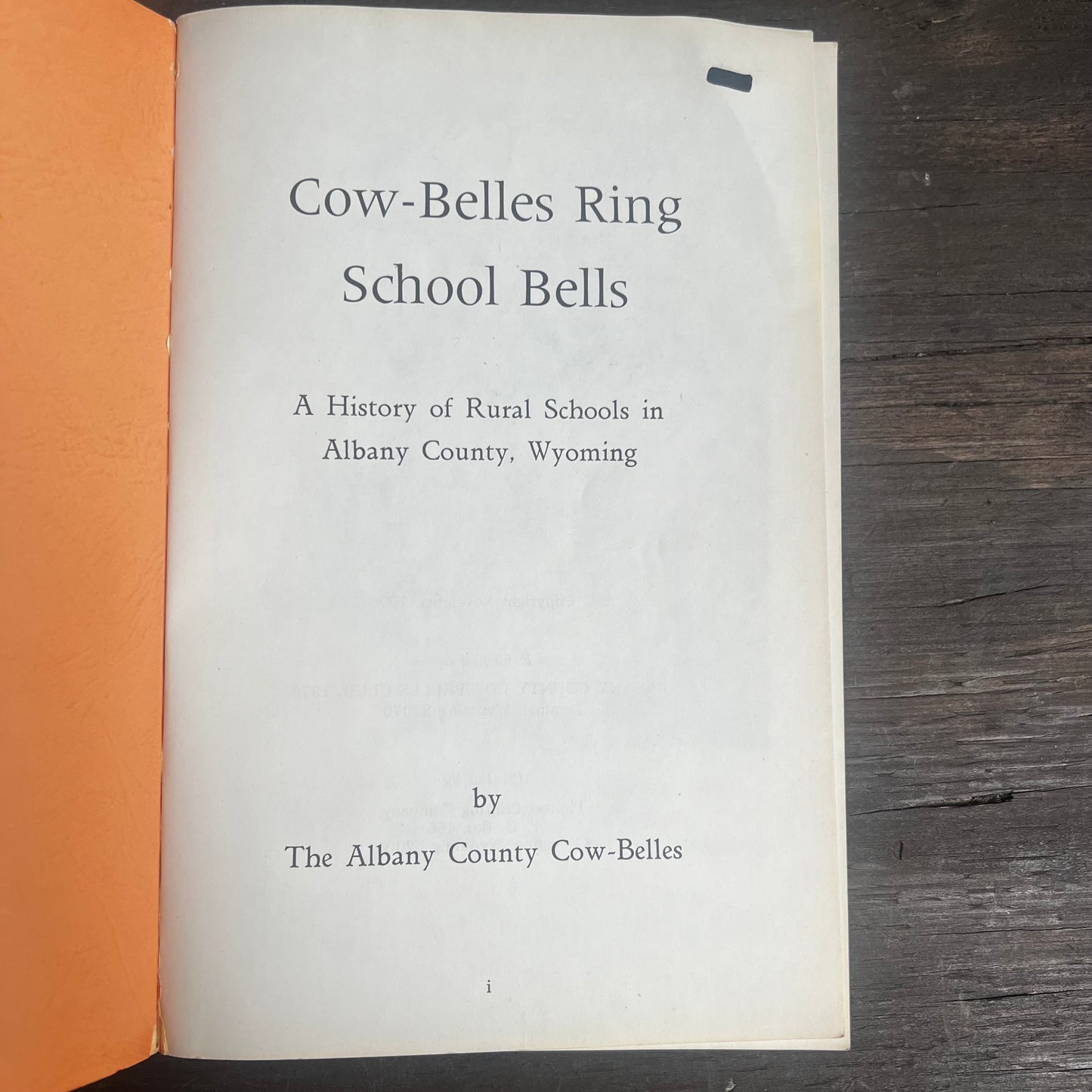 Cow-Belles Ring School Bells Book