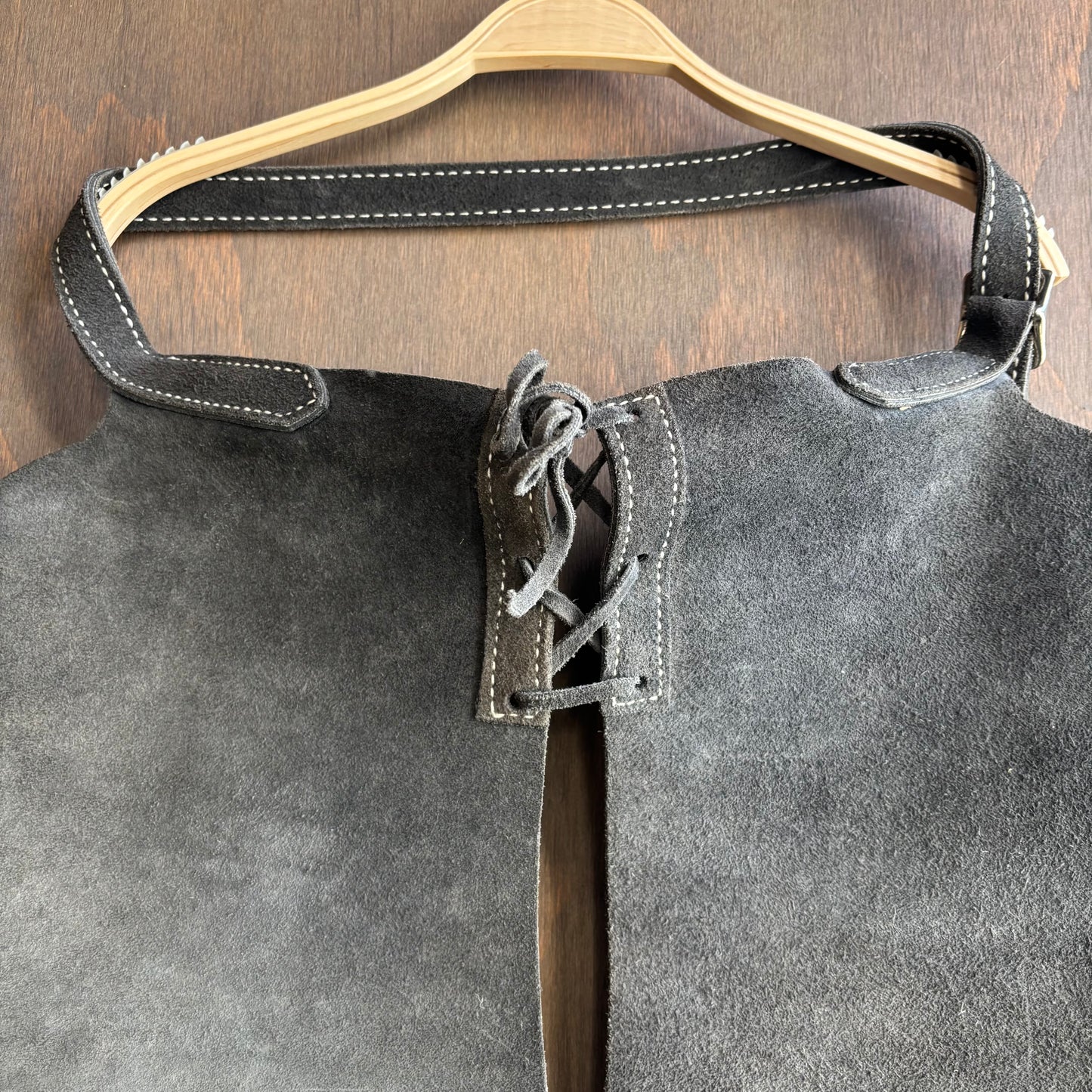 Grey Suede Chaps