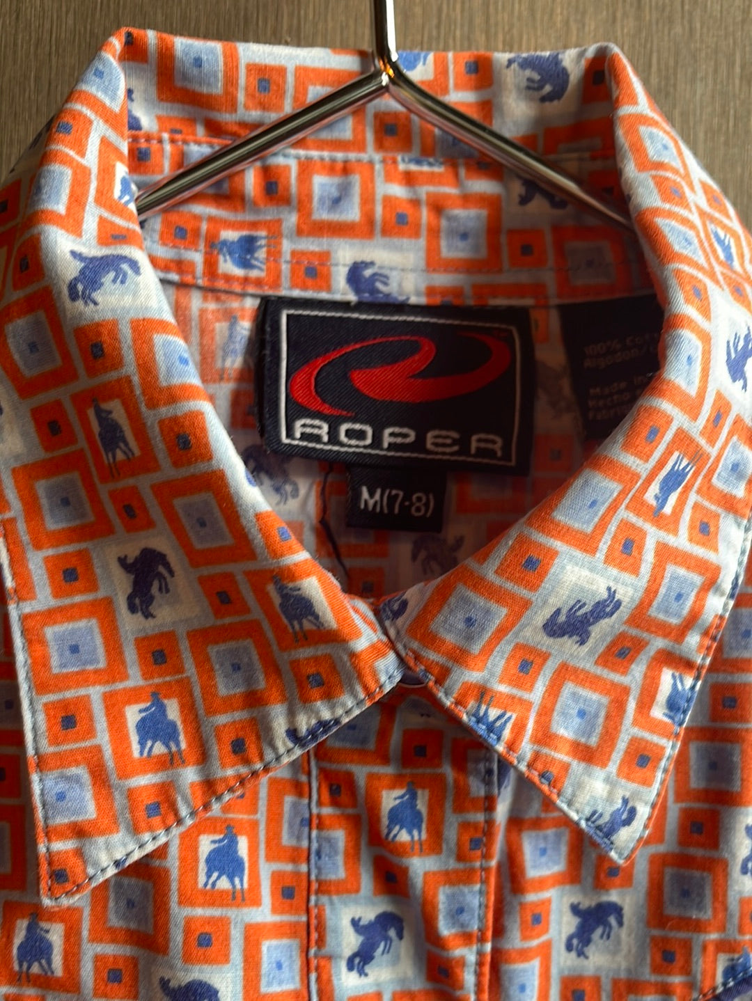 Kid’s Roper Pearl Snap Shirt