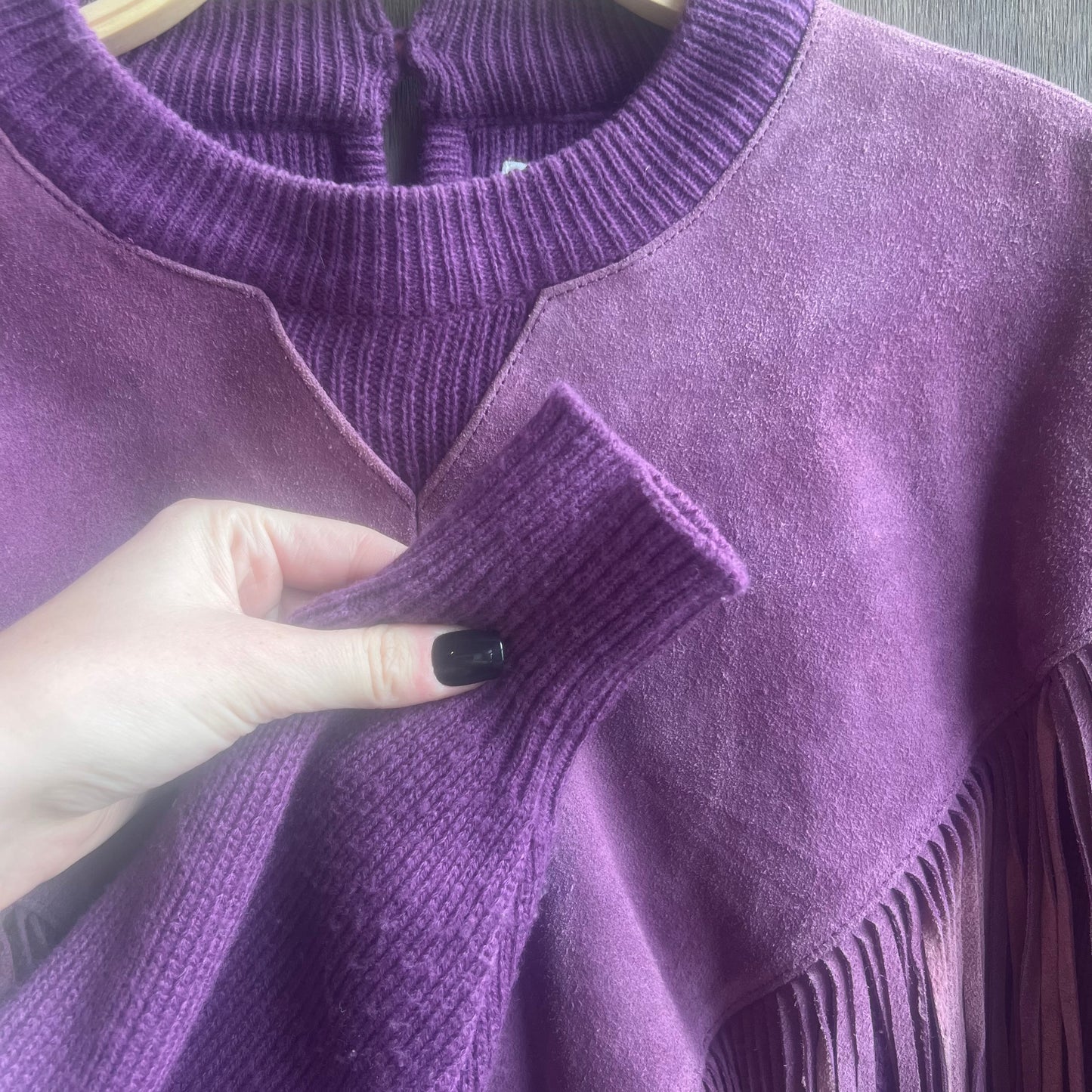 Western Fringe Sweater