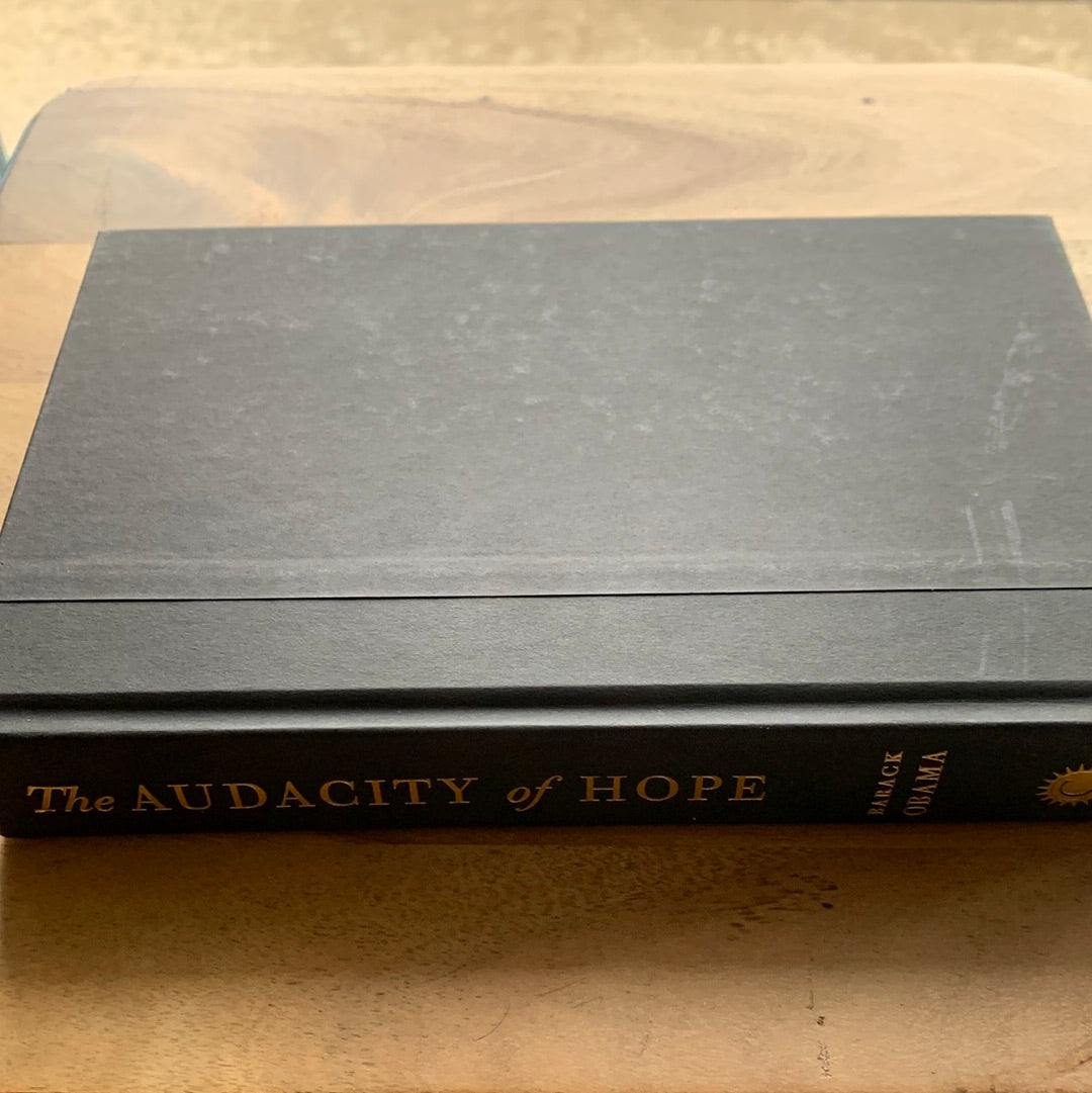 The Audacity of Hope by Barack Obama