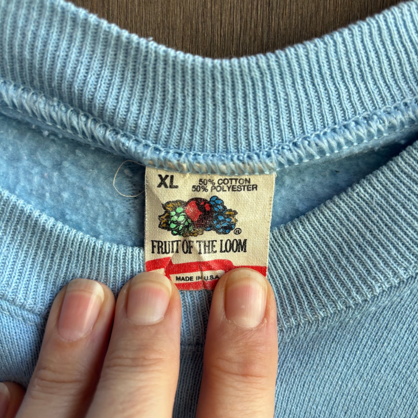 Custom Light Blue “Bless Your Heart” Swestshirt