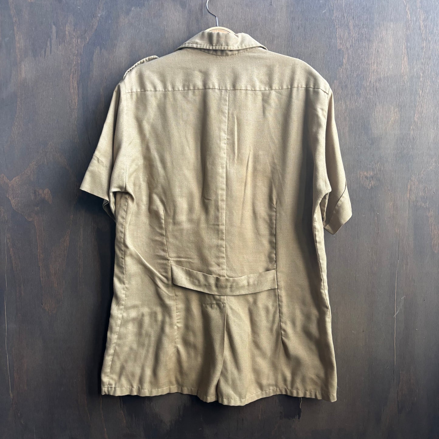 Vintage Short Sleeve Fatigue Button Up