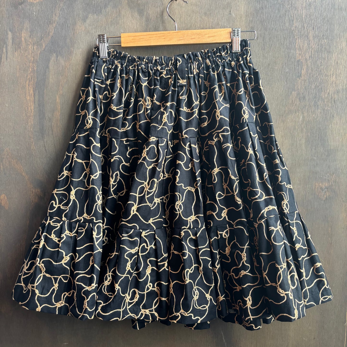 Custom Made Black Rope Skirt