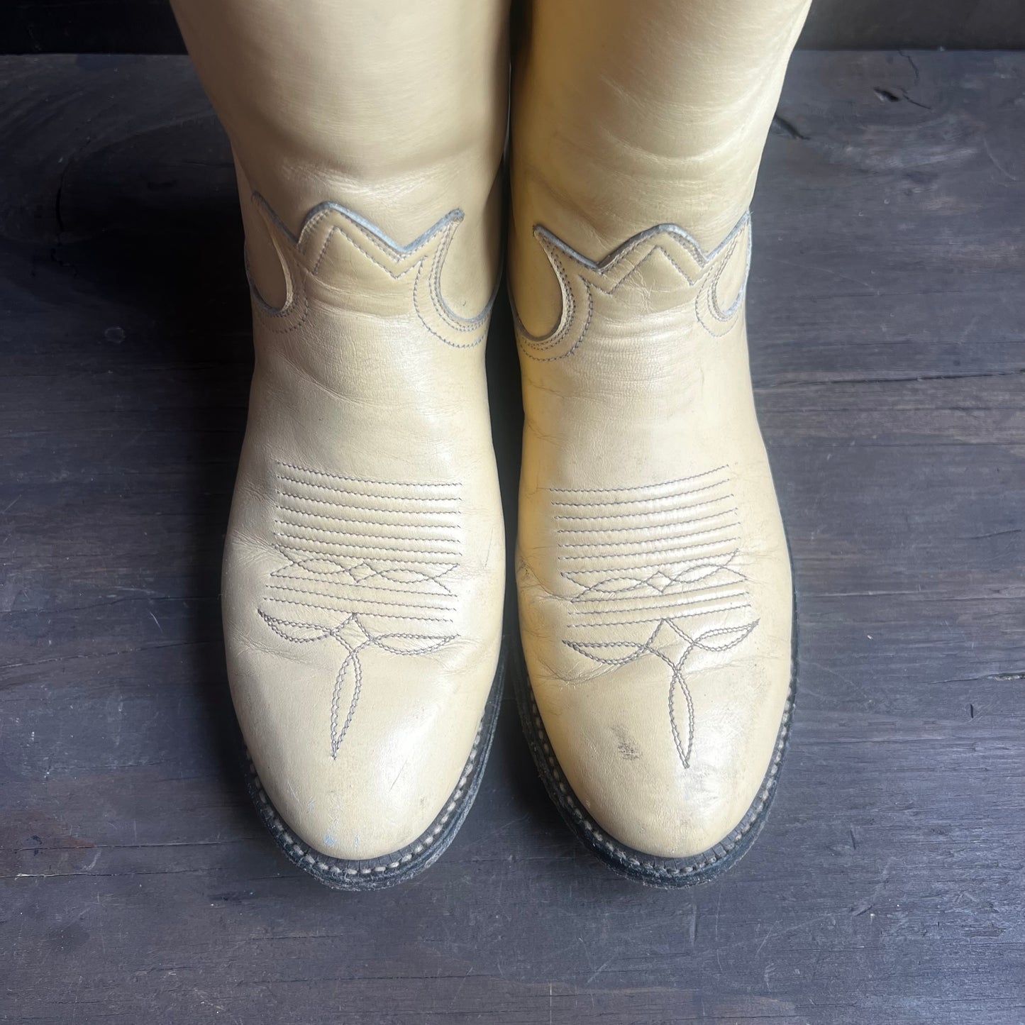 Tony Lama Yellow Boots
