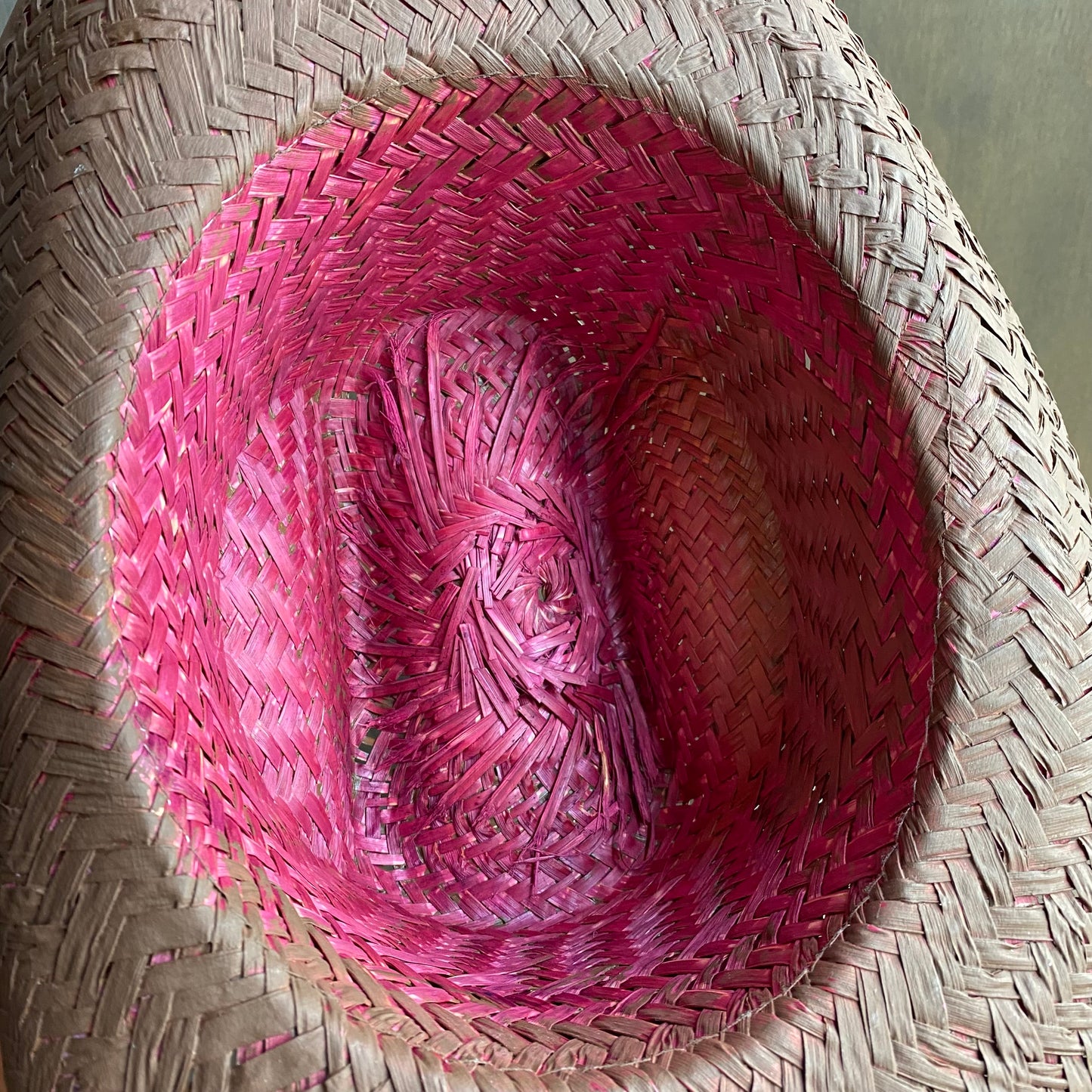 Painted Straw Hat