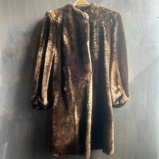 Dark Brown Fur Coat