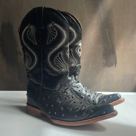 Kids Montenegro Ostrich Boots