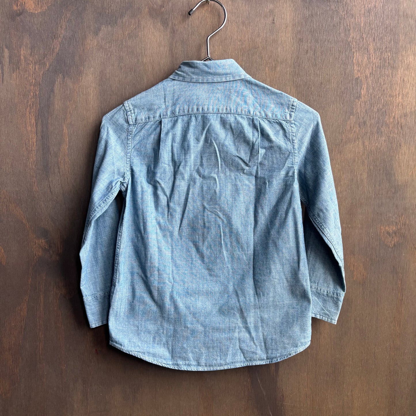 Kids Chambray Button Up