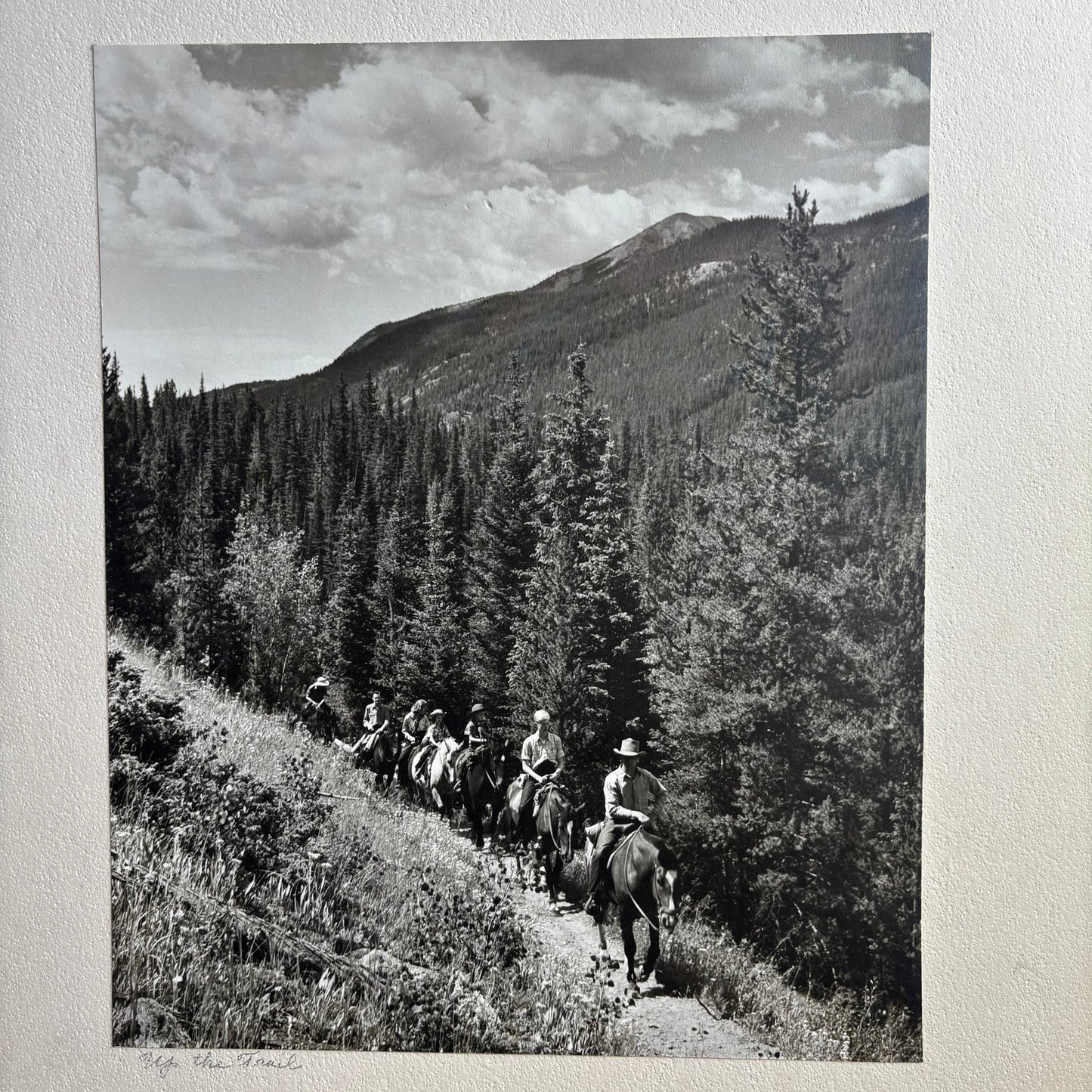 Vintage Trail Ride Art Print