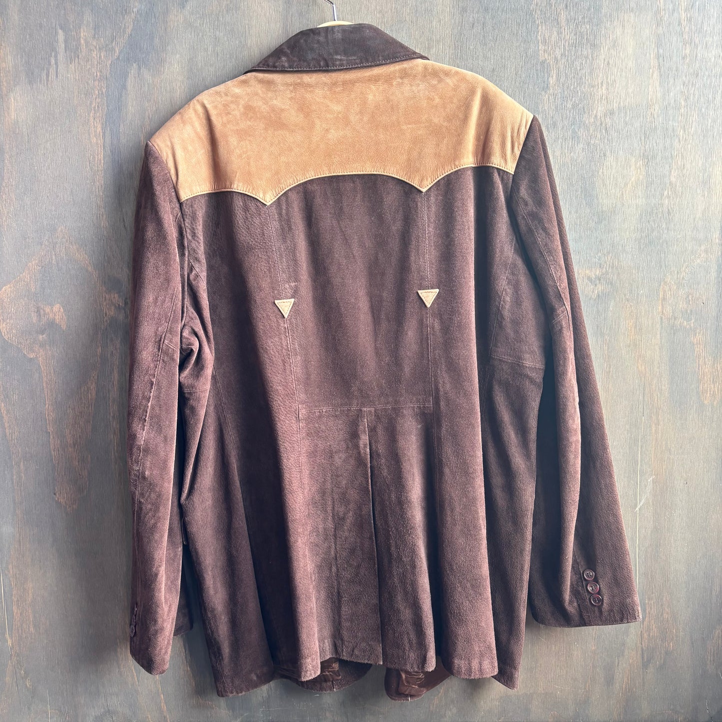 Scully Brown Suede Western Blazer