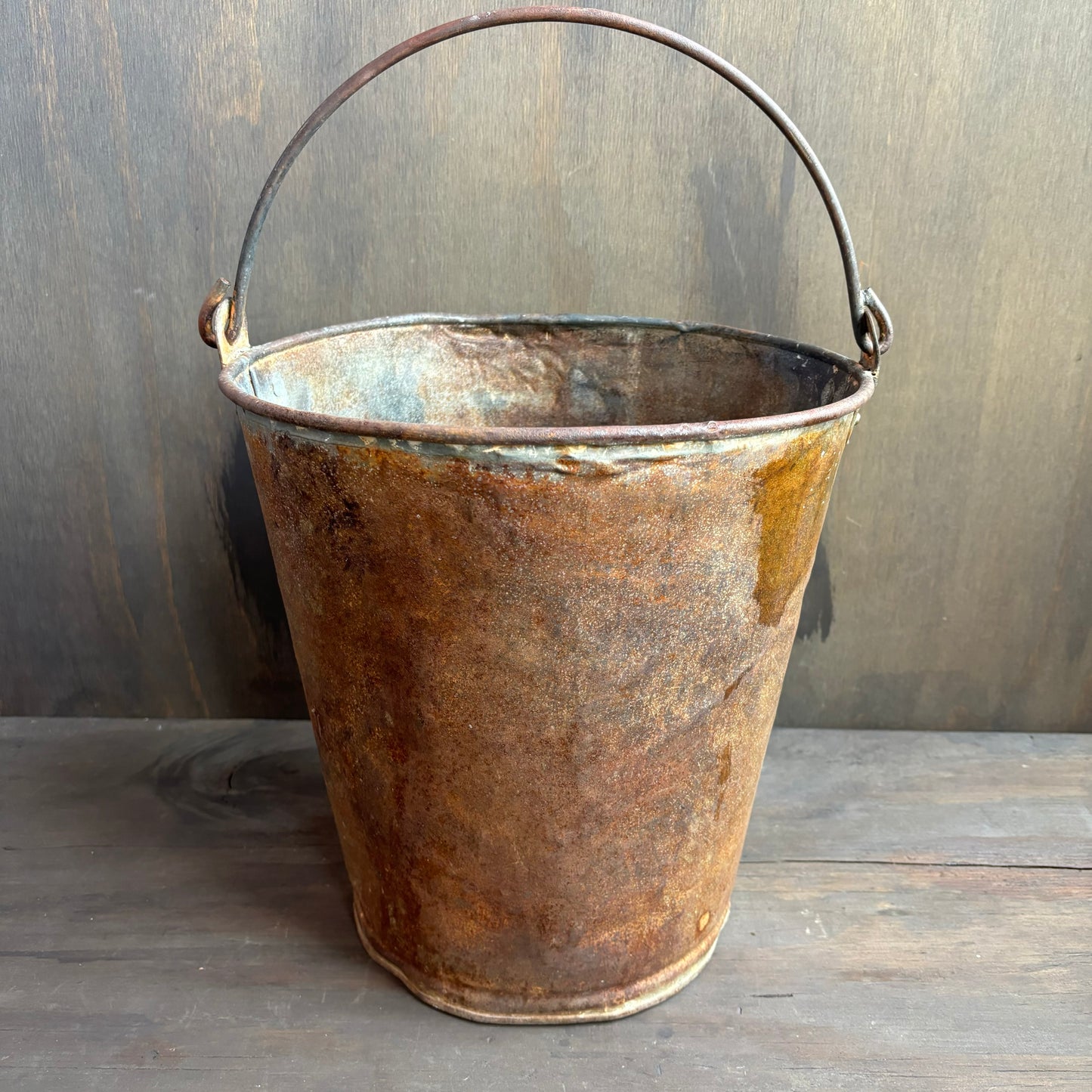Antique Metal Bucket