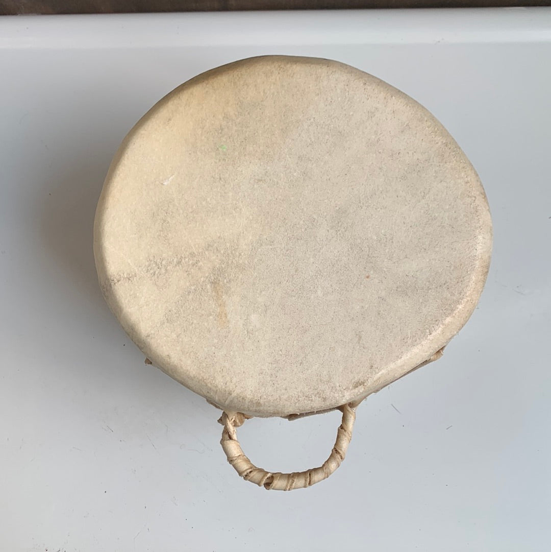 Small stretched hide drum