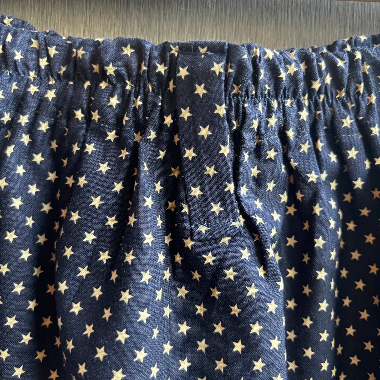 Custom Made Navy Star Mini Skirt