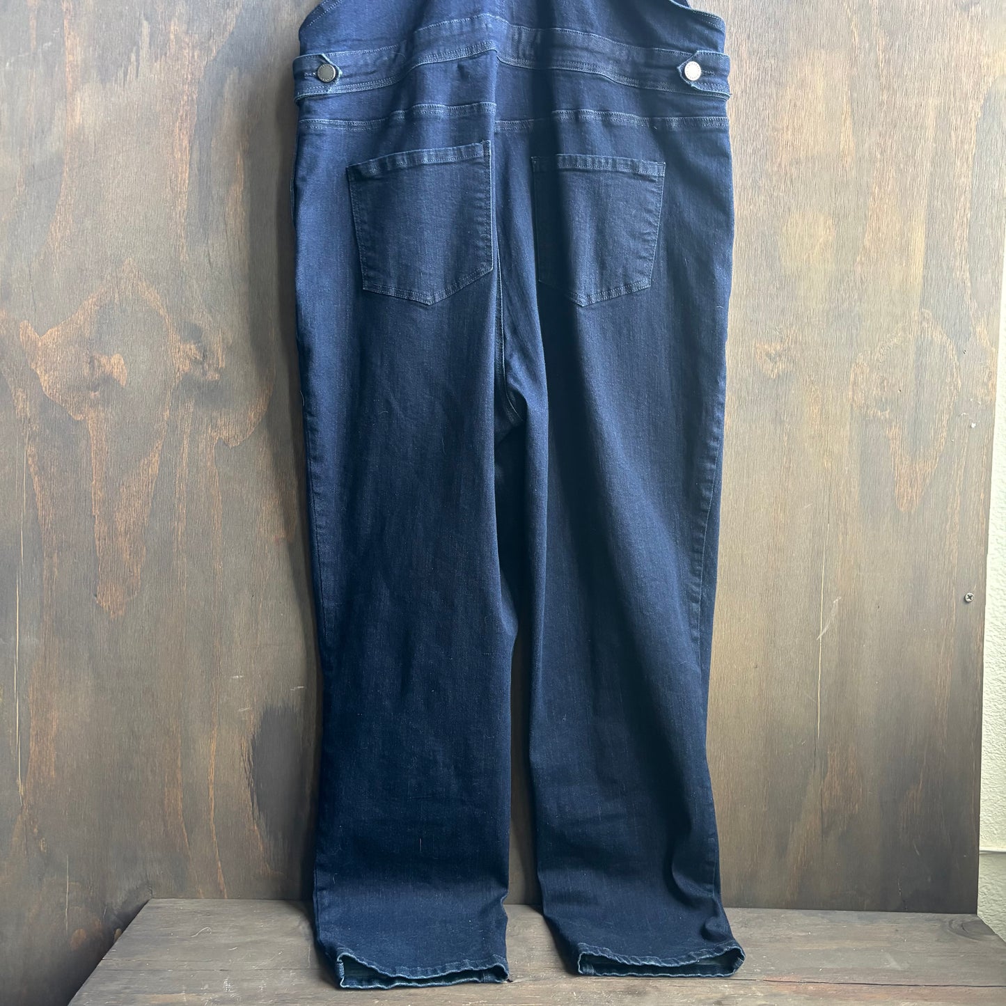 Dark Denim Overalls