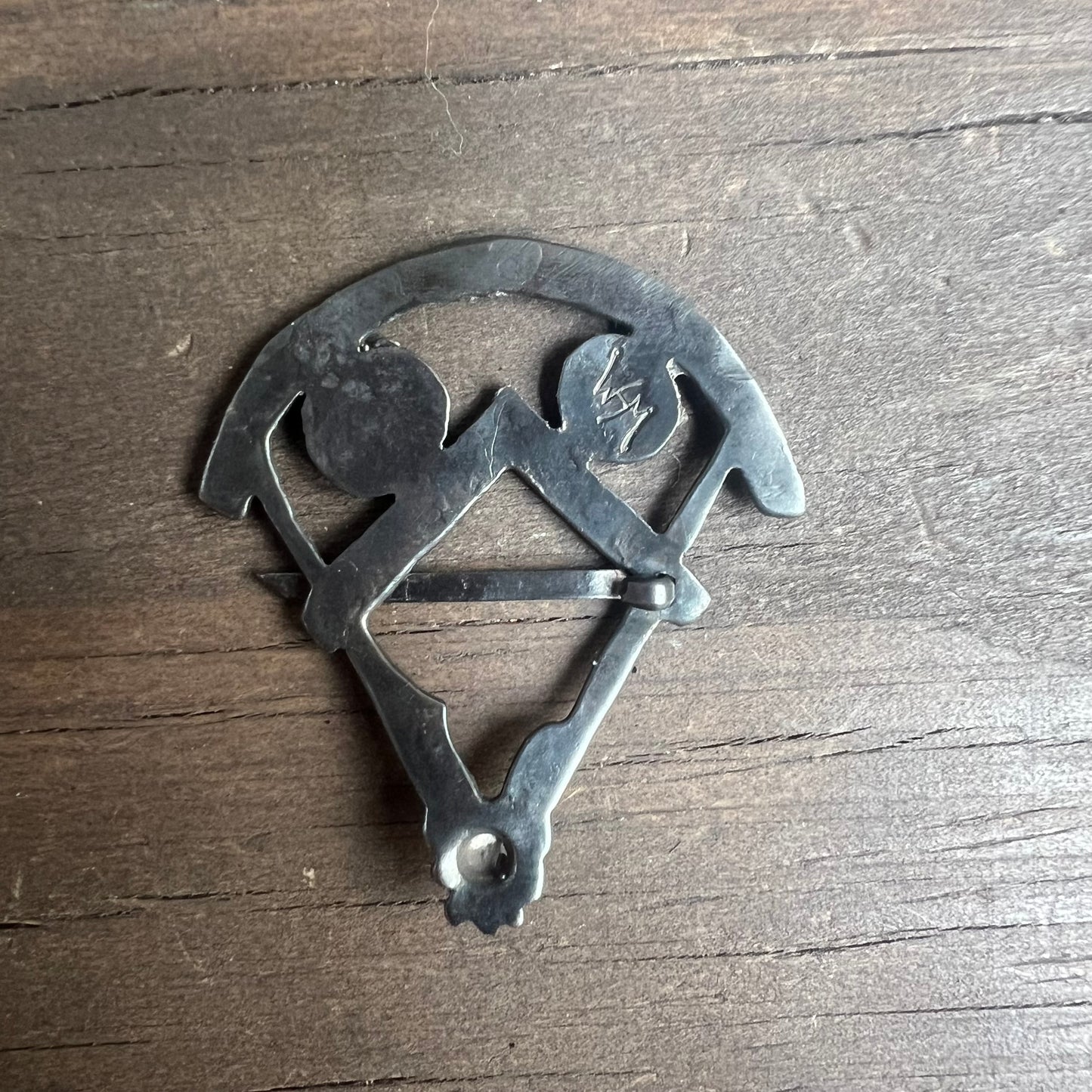 Vintage Handcrafted Caliper Tool Pin