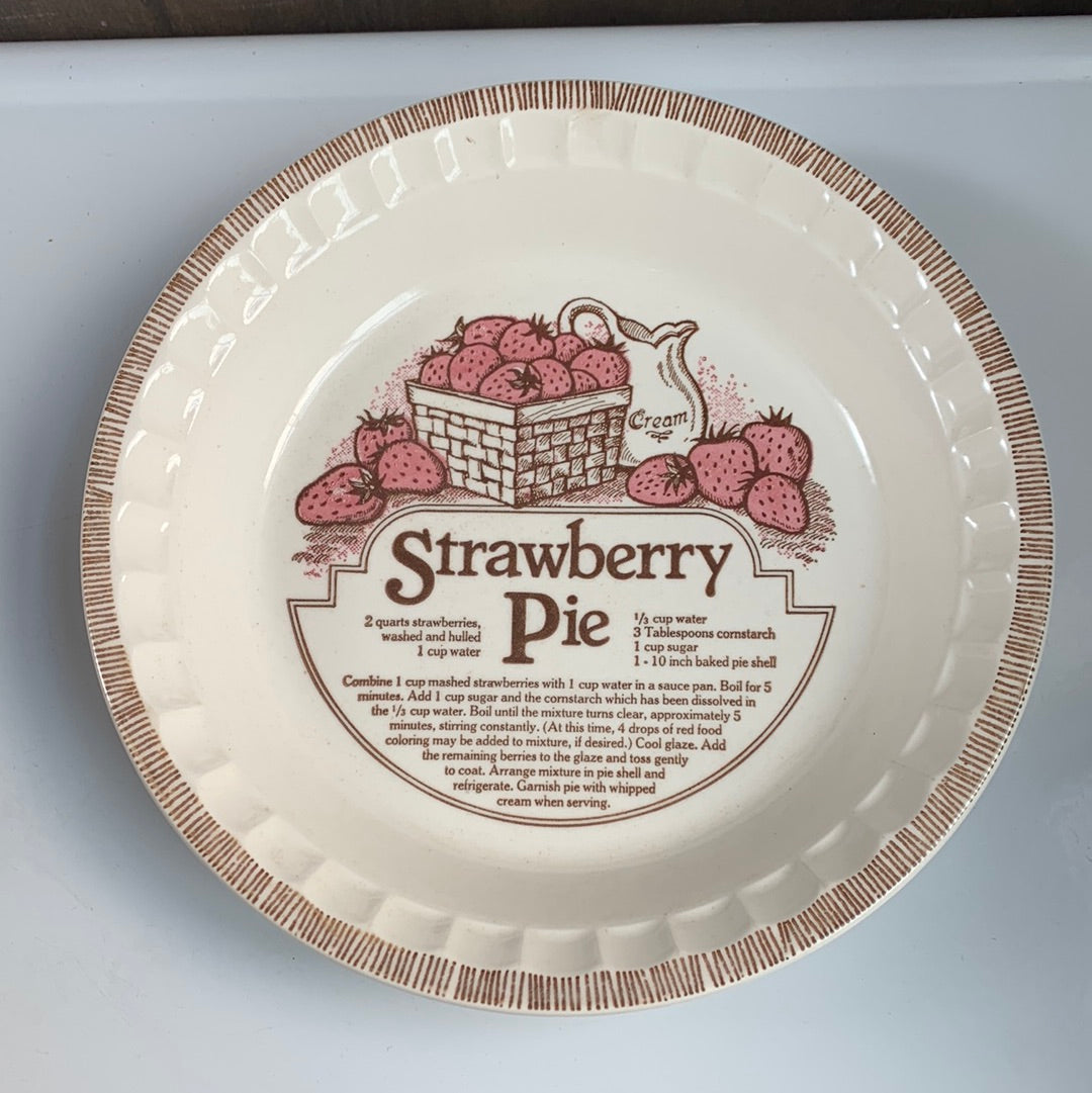 Strawberry Pie Recipe Dish