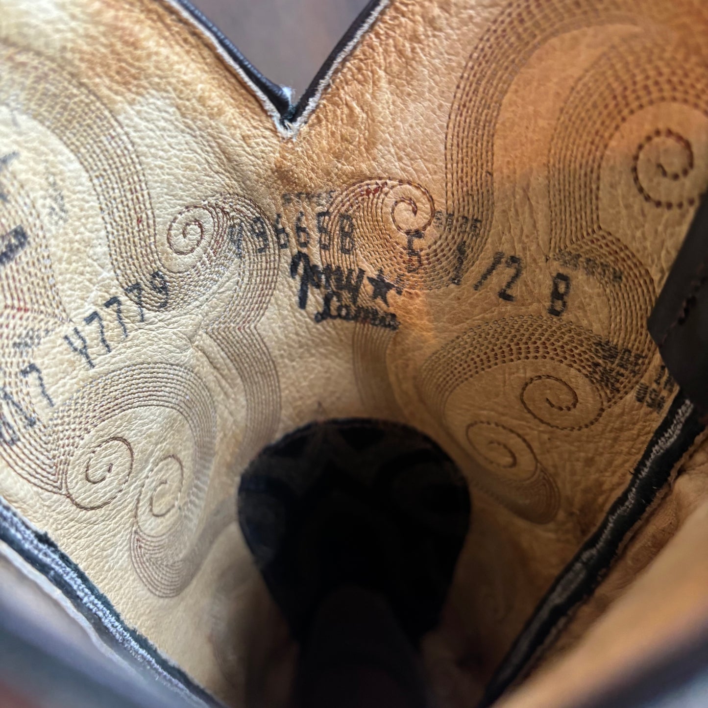 Tony Lama Two-Tone Leather Boot