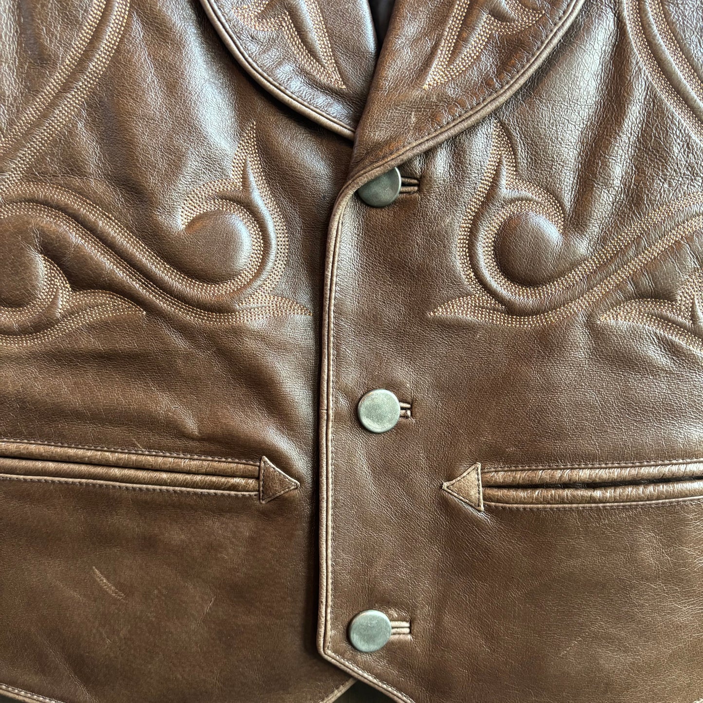 Cripple Creek Leather Vest