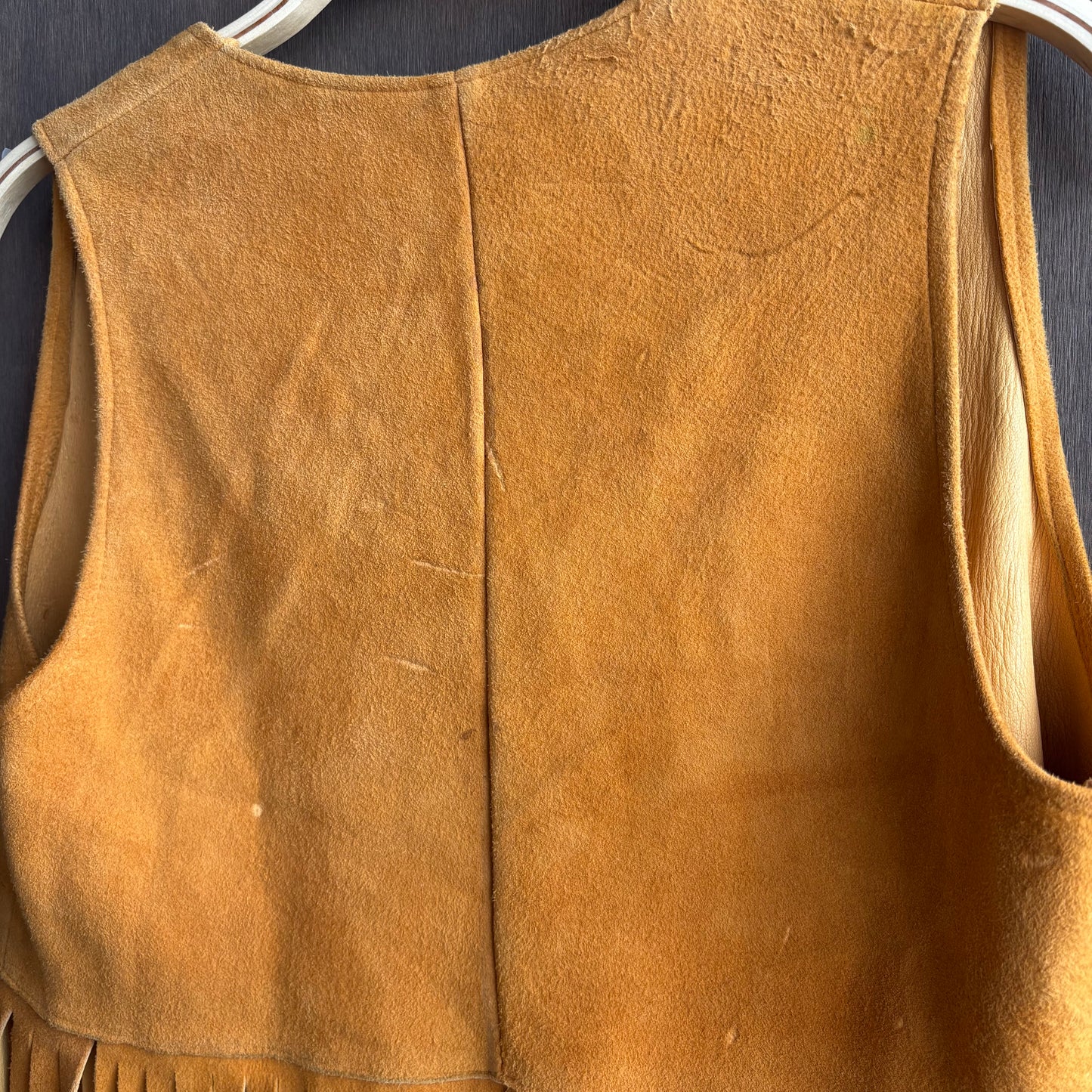 Buckskin Fringed Vest