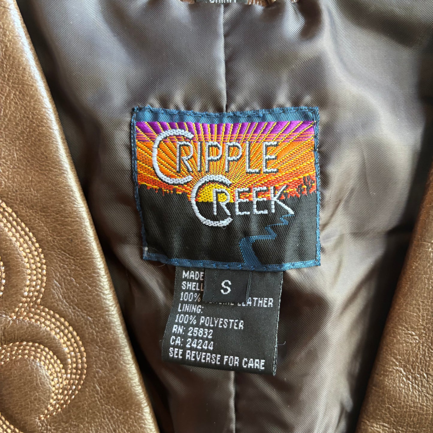 Cripple Creek Leather Vest