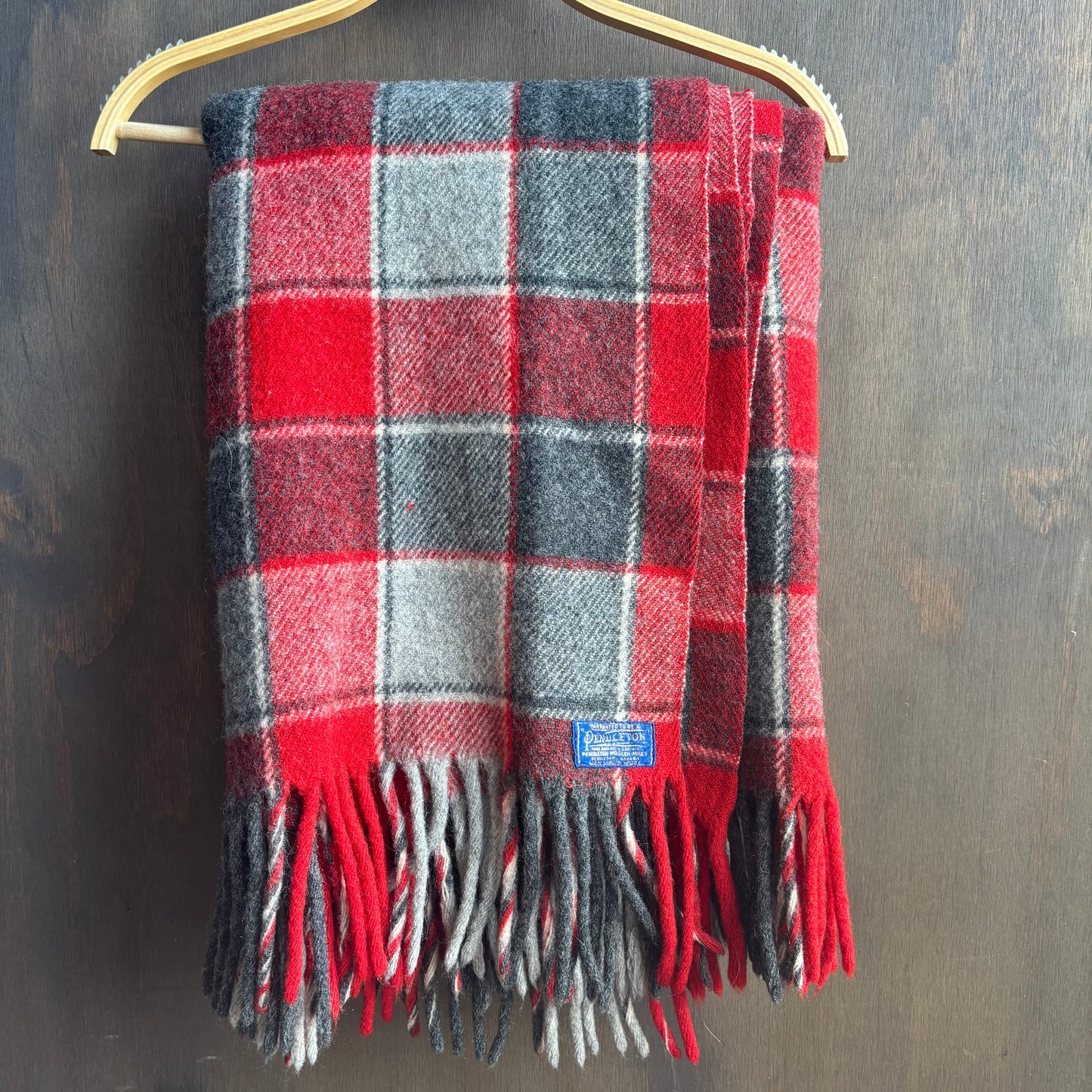 Pendleton Red Wool Blanket
