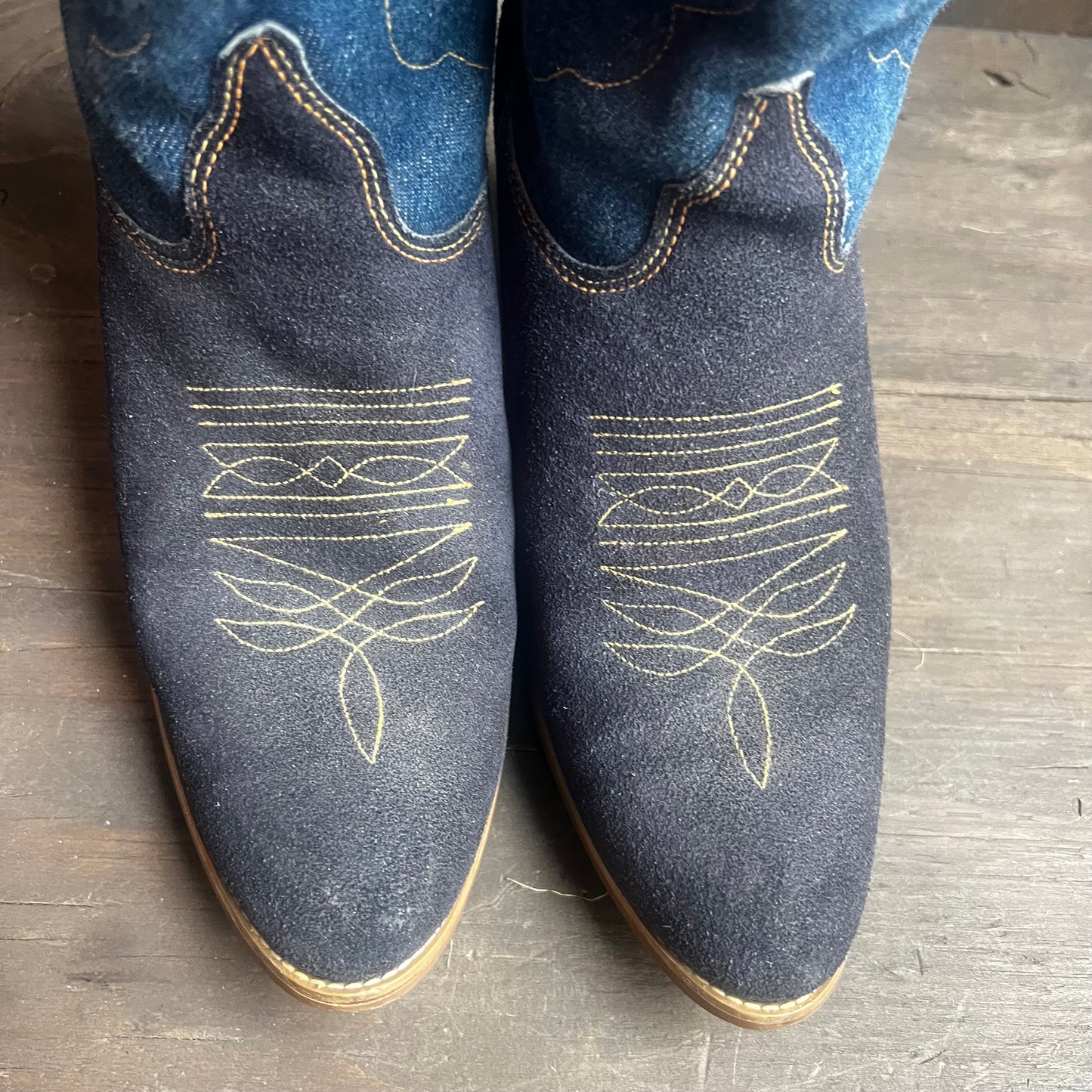 Capezio Denim Boots