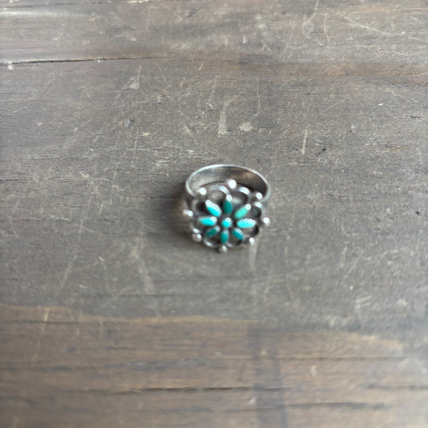 Silver Mandala Ring