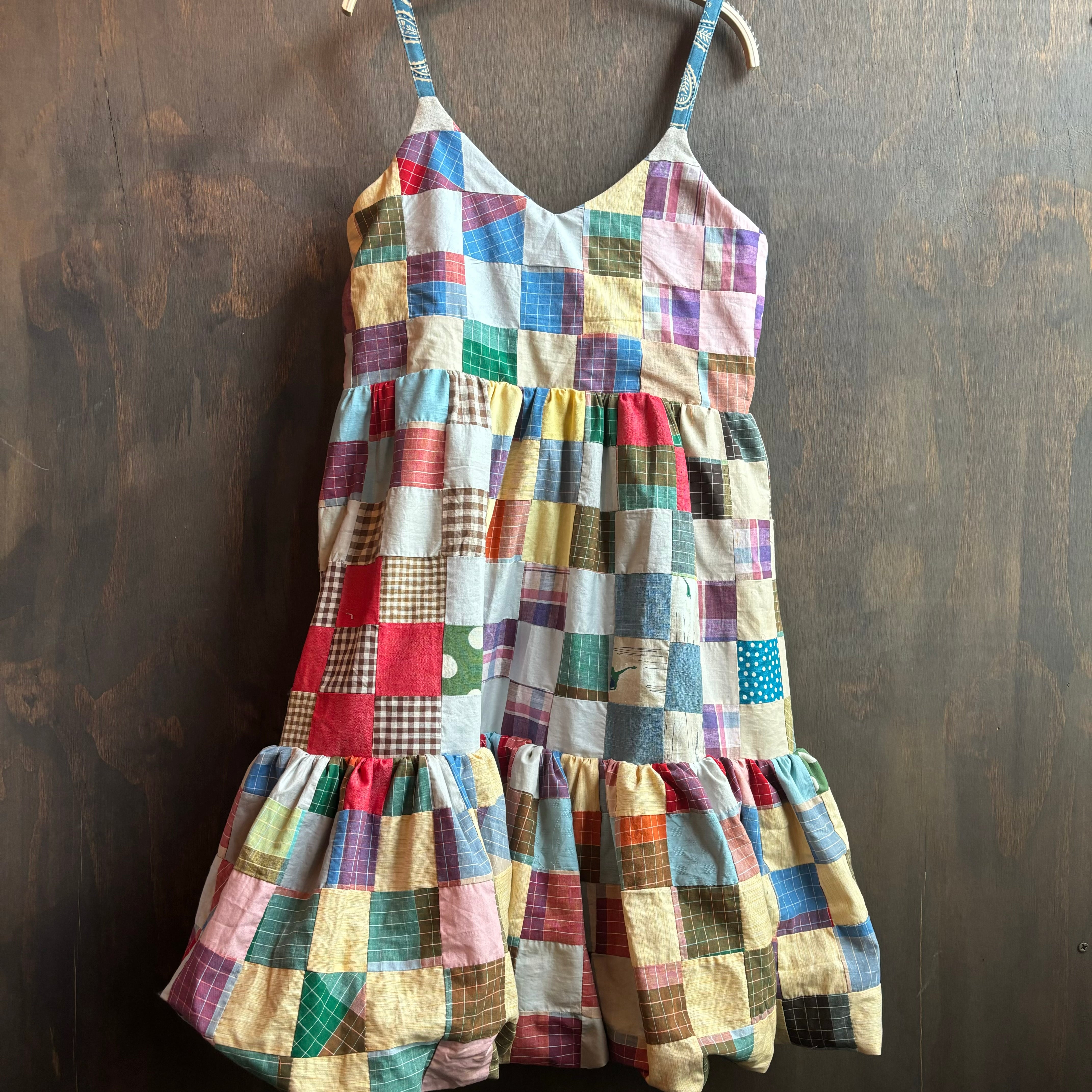Handmade Reversible Patchwork Quilt Dress The Shop Outpost Handmade Reversible Patchwork Quilt Dress The Shop Outpost