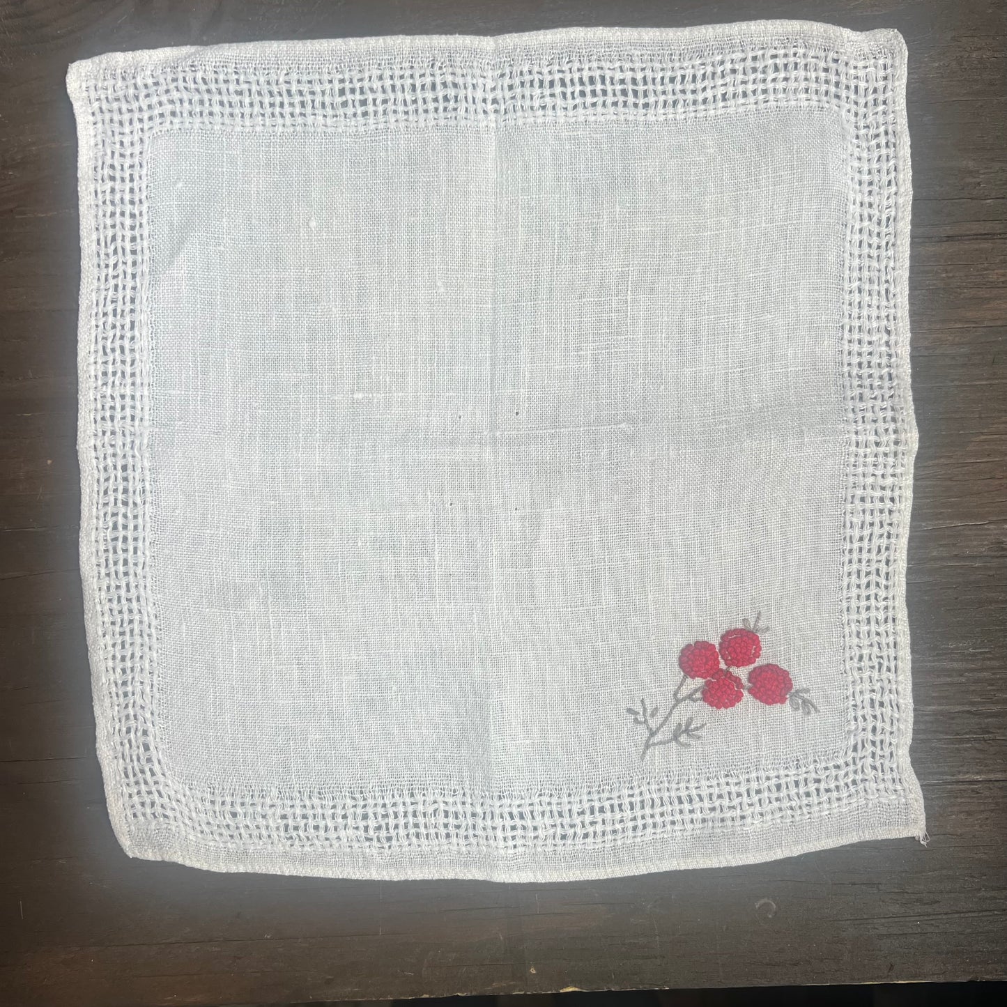 White Linen 2 Napkin Set